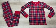 NWOT Polo Ralph Lauren Kids Multicolor 4T Plaid Jersey Pajama Sleep Set 2 Pieces