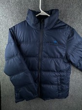 Pacific Trail Boys WINTER Snow Jacket Puffer Coat Blue Down Filled Fleece Lined