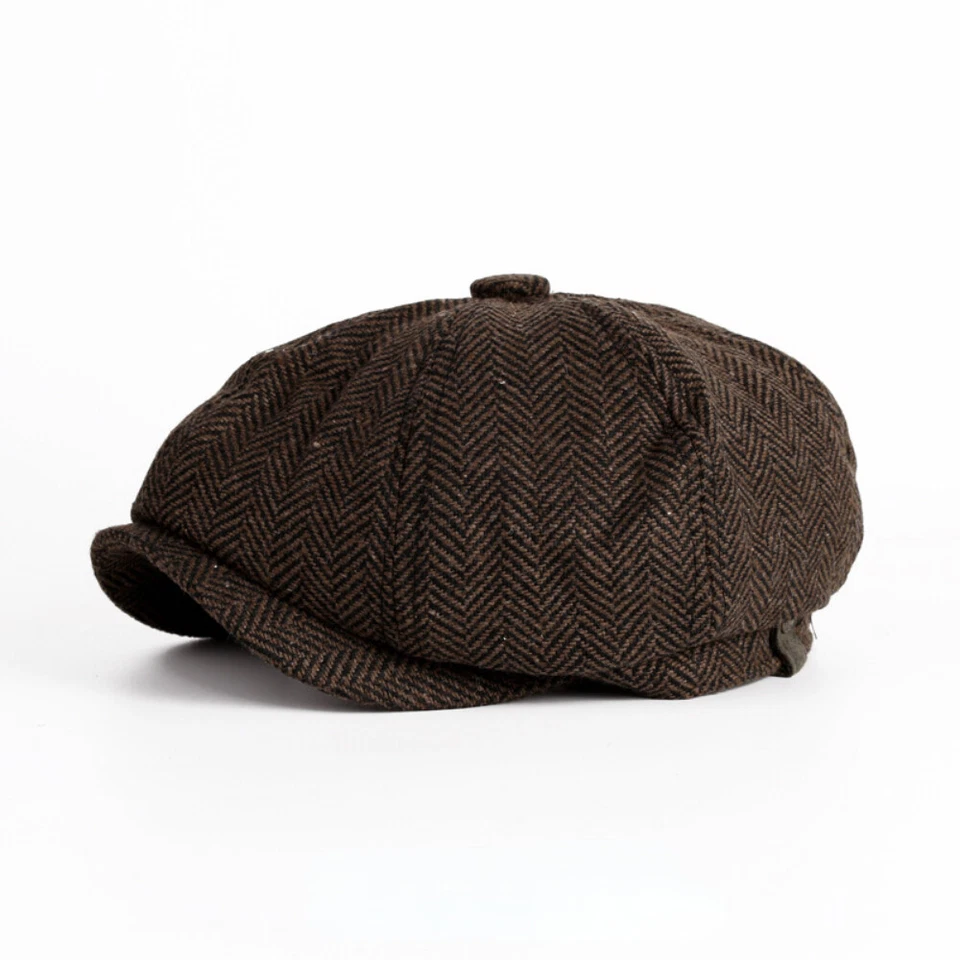 Schirmmützen Schiebermütze Gatsby Mütze Kappe Peaky Blinders Flatcap Cap Herren - Bild 2 von 4