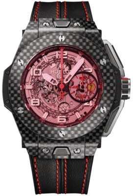 Hublot Big Bang Ferrari Carbon Red Magic Limited 1000 Pcs 45mm 401