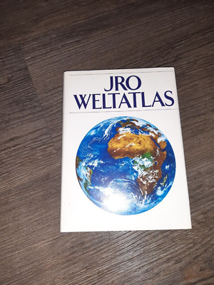 JRO Weltatlas Atlas Welt Buch Taschenbuch 1990 Esselte Map Service