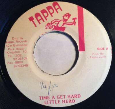 Little Hero - Time A Get Hard 7'' Single Vinyl Schallplatte 8909