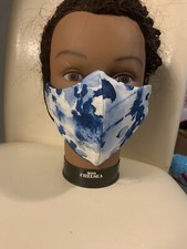 Flower Pattern Hand Made Face Mask With Filter Pocket