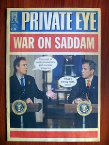 PRIVATE EYE 1050 - WAR ON SADDAM - 4 April 2002 | eBay