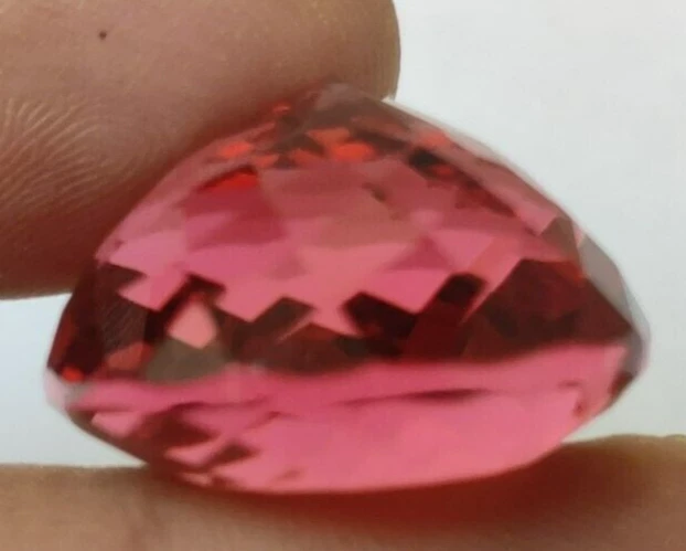 63.50 Ct. Large Pink Tourmaline Round Cut Loose Gemstone For Ring & Pendant Gift - Image 3 of 4