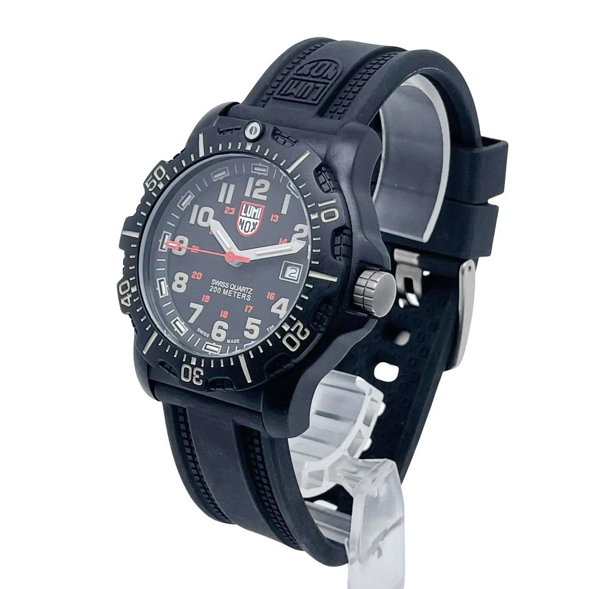 Luminox Navy Seal Black OPS 44mm Carbon Black Dial Quartz Mens