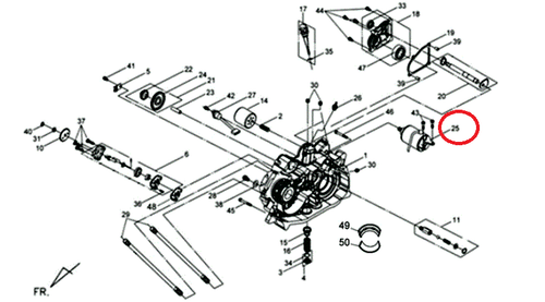 Nuevo motor de arranque OEM SYM / motor de arranque reemplazado QUADRAIDER 600 EXPRESS - Imagen 3 de 3