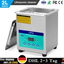2L Ultraschallreiniger Ultraschallreinigungsger&auml;t Ultrasonic Cleaner Edelstahl