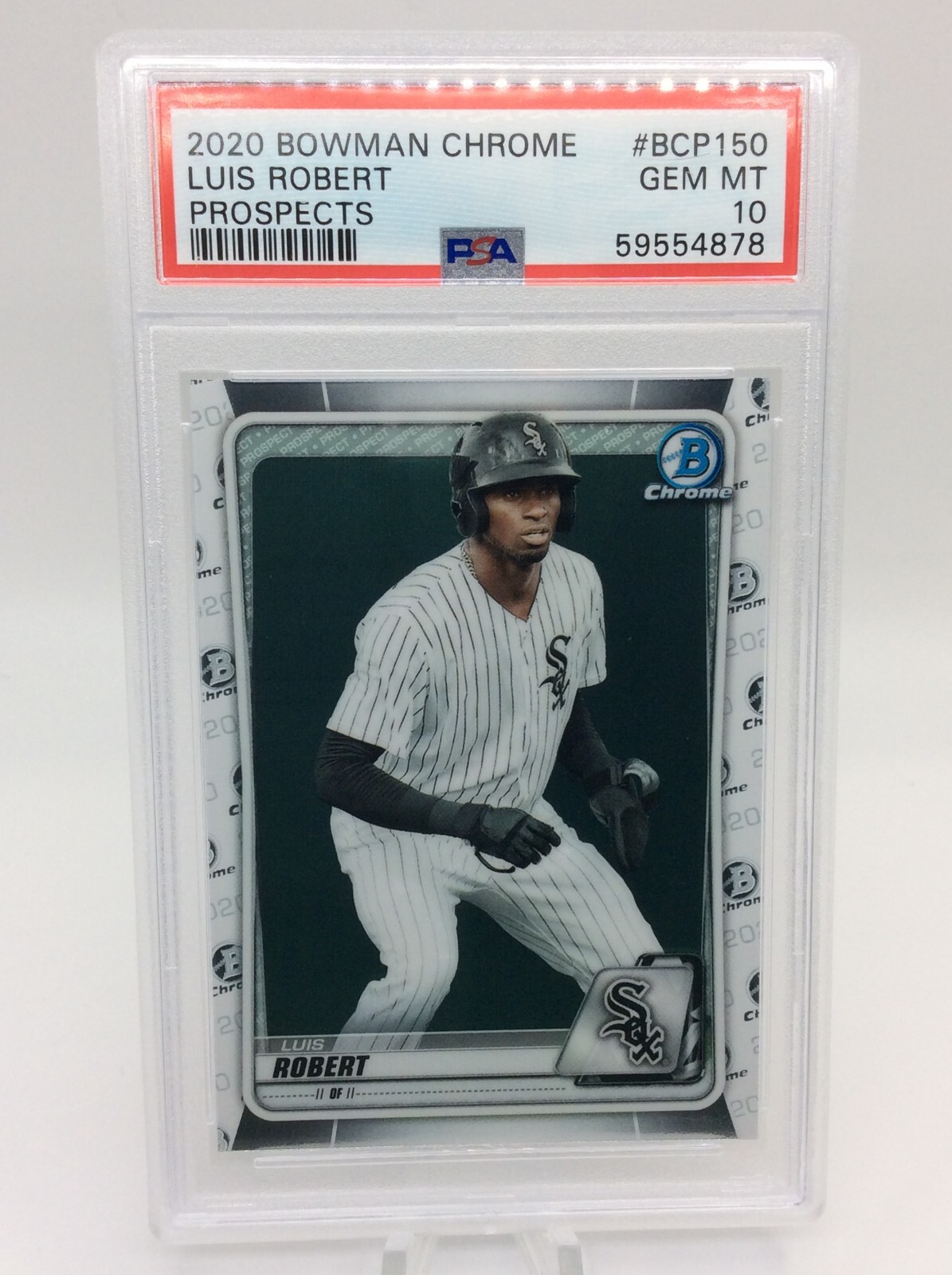 2020 Luis Robert Bowman Chrome #8 RC Rookie PSA 10 GEM MINT
