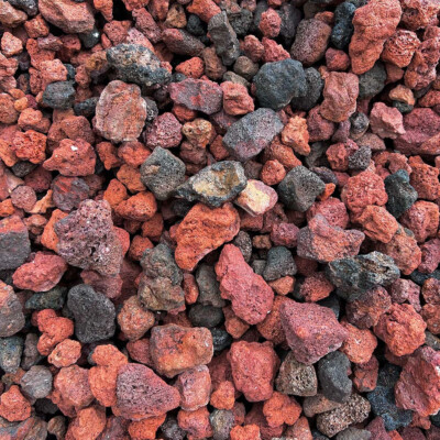 Red Porous Lava Rocks Aquarium, Grill, Landscape, Fire Pit Clean ...