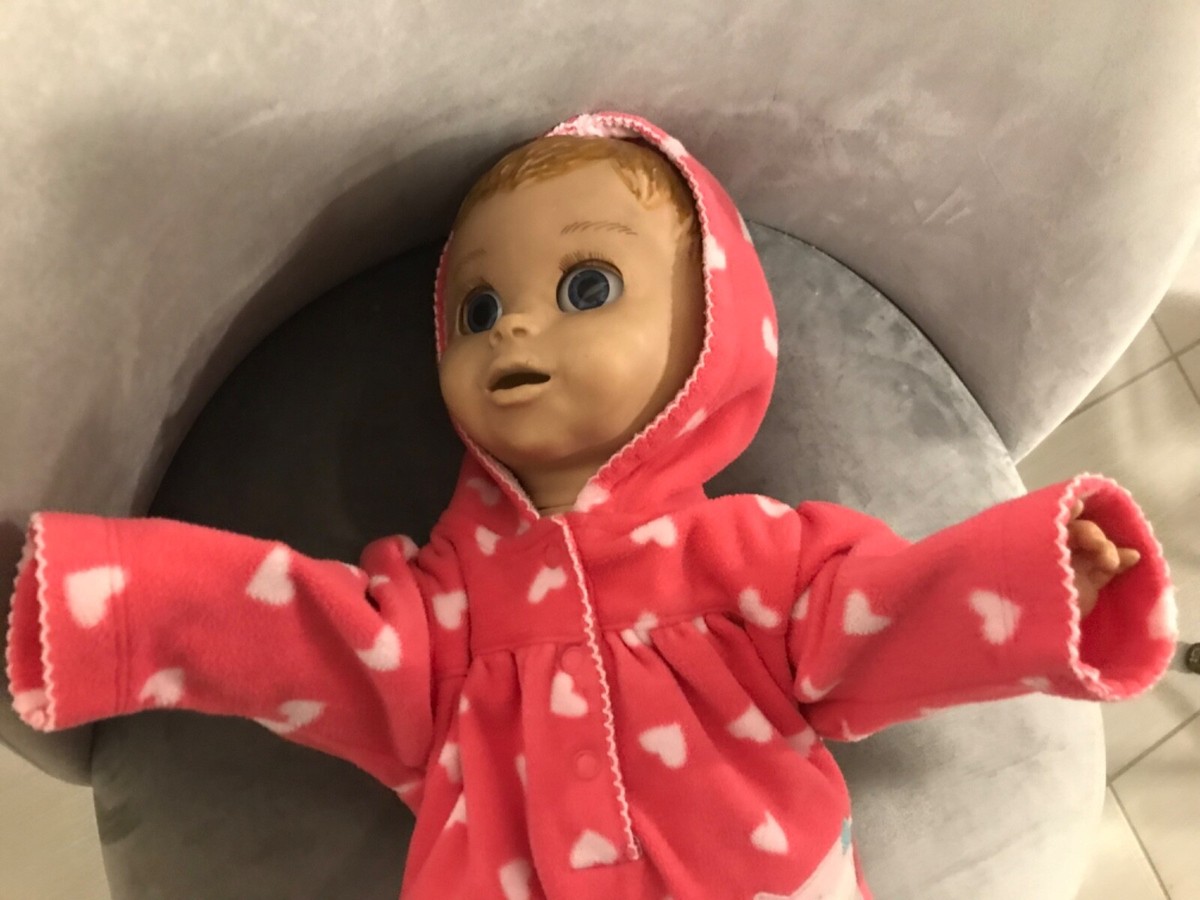 LuvaBella Baby Doll Interactive Moves Talks Super cute