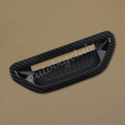 Carbon Fiber Door Bowl Cup Cover Trims – Fits Nissan Rogue 2021-2023 – Set Of 4