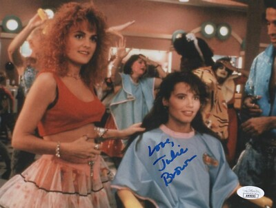 #ad #ad JULIE BROWN Signed EARTH GIRLS ARE EASY 8x10 Photo CANDY Autograph JSA COA Cert $75.00