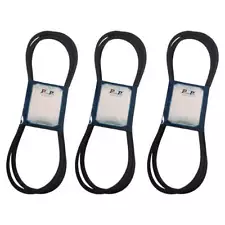 3-NEW LAWN MOWER DECK BELTS FITS CRAFTSMAN 42" RIDING MOST 144959 1/2" X 95"