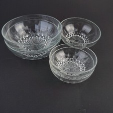Glasschalen Schälchen Schüsseln 5 Stk. Mid Century Vintage