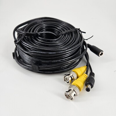 Genuine Lorex MCBL-BNCW 60FT BNC / DC Security Video / Power Cable
