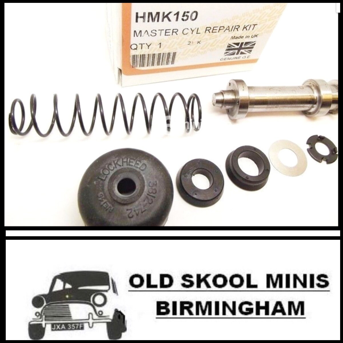 CLASSIC MINI CLUTCH MASTER CYLINDER REPAIR SEAL KIT PRE 1985 GRK3007