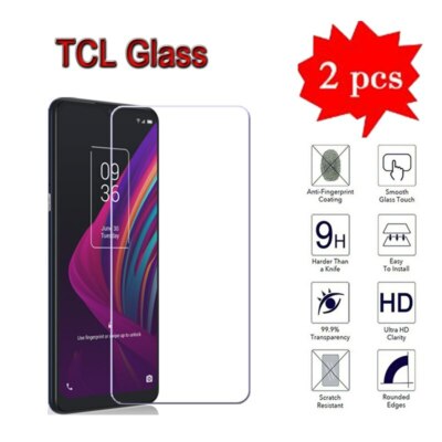 2xTempered Glass Screen Protector For TCL L10 10 SE 10L 10 Lite 10+ TCL Plex