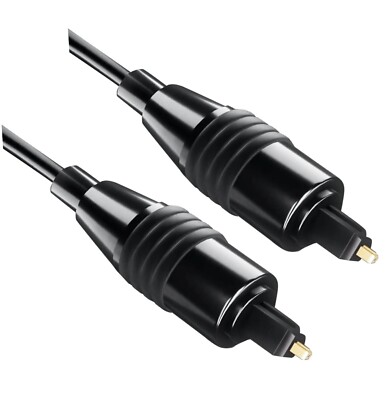 TOSlink Digital Audio Cable Optical Highest Quality Surround Sound Home ...