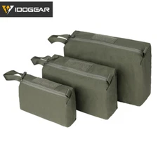 IDOGEAR Tactical Accessory Pouch 3PCS Zipper EDC Pouch Tool Storage Bag Hunting
