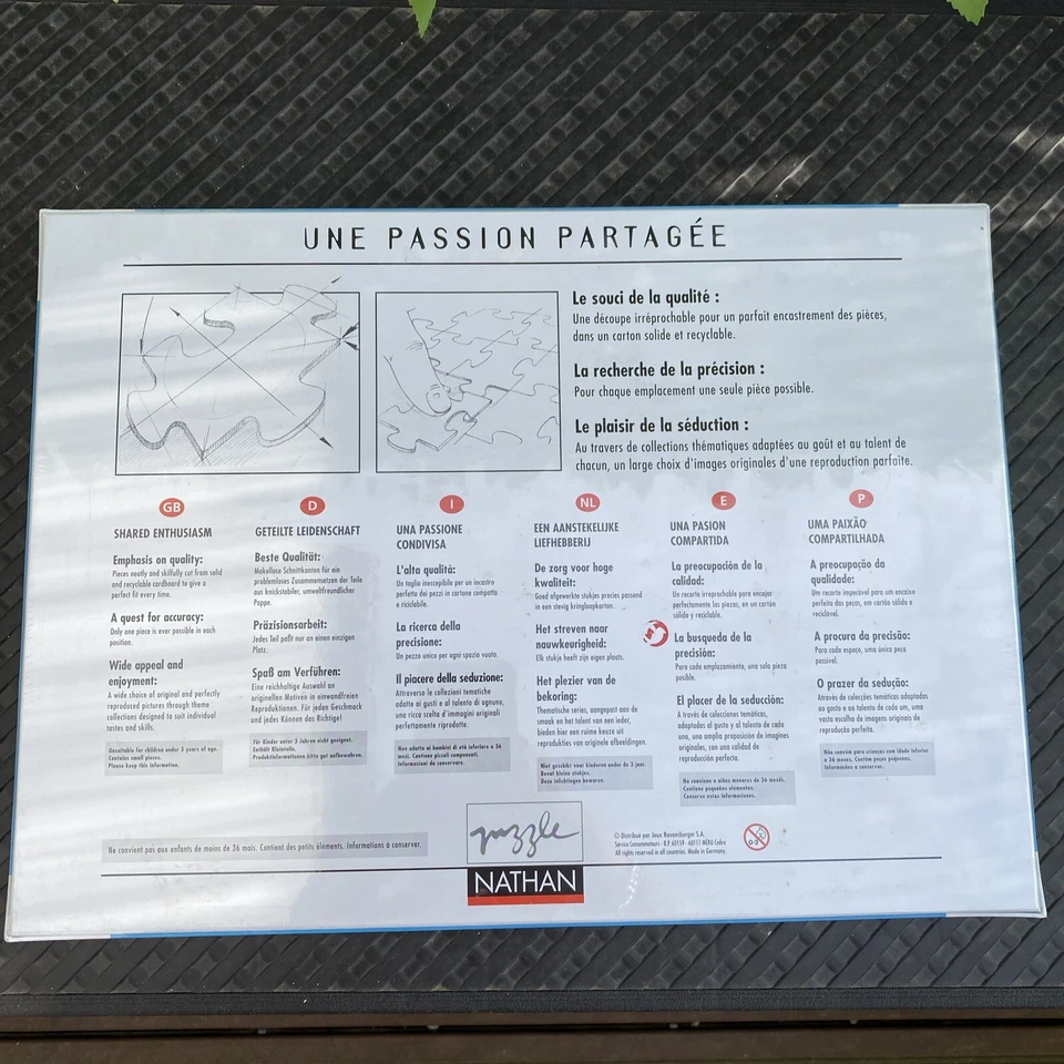 Puzzle 1000 Pièces Plage De Palombaggia Corse Sud 70x50 Nathan - Photo 2/4