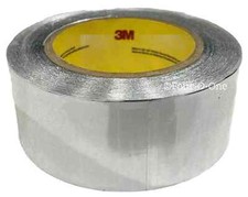 3M Aluminum Foil Tape 425 - 2"-Inch X 60yd / Silver / 4.6mil