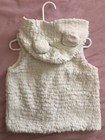 HEALTHTEX TODDLER GIRLS WHITE VEST W/HOOD SIZE 5T — photo 2