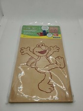 Sesame Street Party Supplies Lunchfun Paper Activity Lunch Bags 10 Piece Sealed