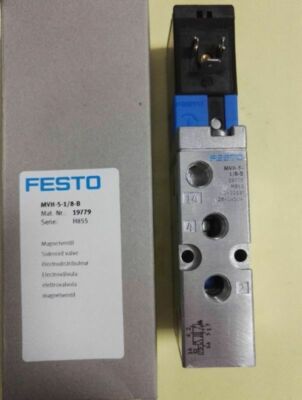 1PCS Festo MVH-5-1/8-B 19779 Solenoid Valve In Box -New , Free Shipping #FES