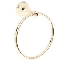 Style Selections Bailey Brass Wall Mount Towel Ring