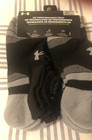 UNDER ARMOUR PERFORMANCE 6 PACK OF BLACK FOOTIES-MEN SIZE 8.5-13-NEW IN PACKAGE — photo 2