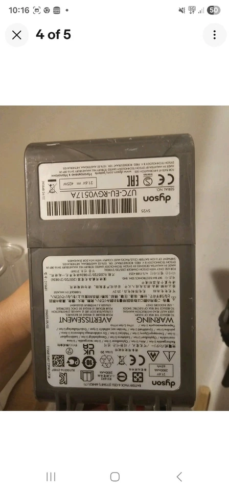 Dyson V8 Kabelloser Staubsauger - Bild 4 von 4