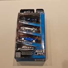 2015 Jada Fast Furious Brian s Rides 3 Packs GT-R R34/R35 Nissan New Sealed Bx
