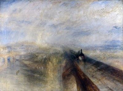 Turner Rain Steam Speed Vintage 1844 Art Photo Reprint Wall Art