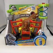 Fisher price Imaginext Jurassic World Research lab New Read