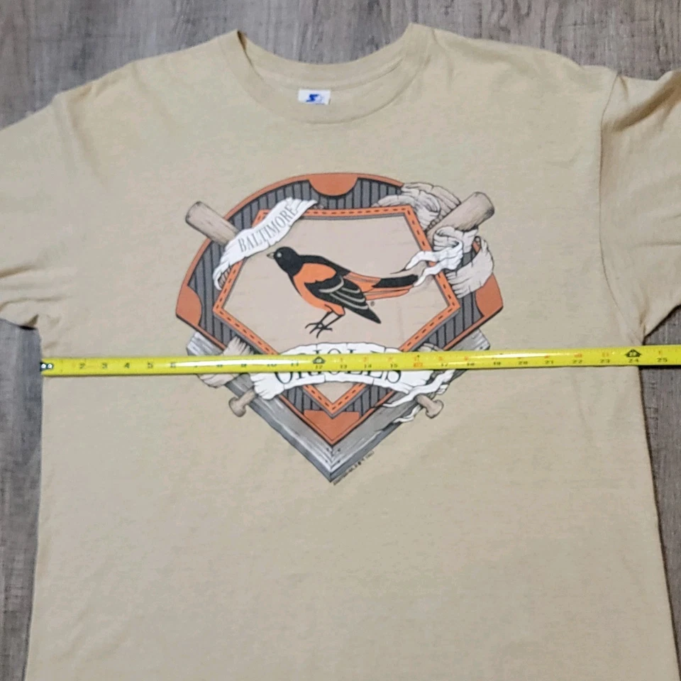 Camiseta Baltimore Orioles Para Hombre Talla XL Starter 1993 MLB VINTAGE Foto 4 de 4