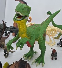 LOT of 30 Dinosaur Figures Educational Toys Various Sizes, Brands