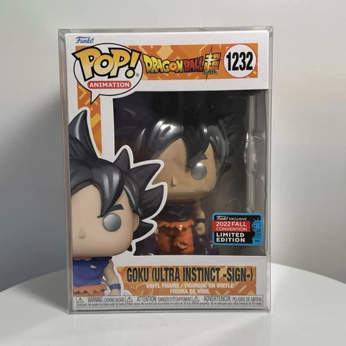 Funko Pop! Dragon Ball Z: Goku (Ultra Instinct Sign) #1232 2022 Fall Convention