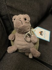 Jellycat NWT Timmy Turtle Bag Charm Plush Stuffed Animal Amuseables Keychain