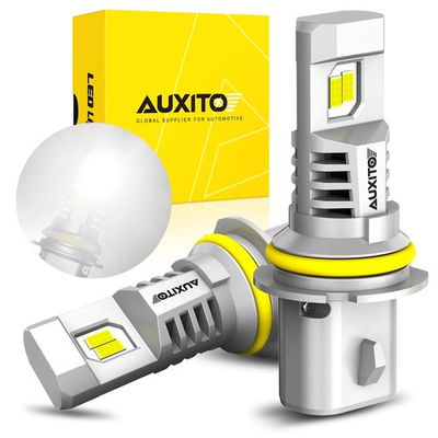 #ad AUXITO 9007 HB5 LED Headlight Bulbs High Low Beam 6500K White Super Bright $8.49