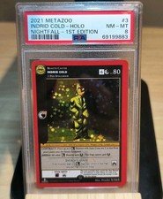 PSA 8 Mint Metazoo Nightfall Indrid Cold 1st Edition Holo