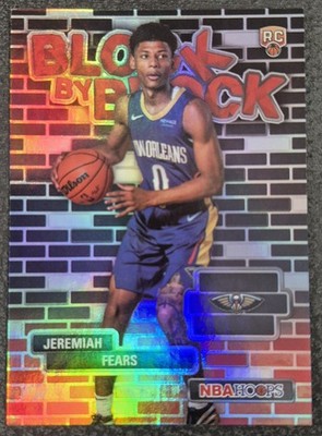 2025-26 Topps NBA HOOPS - Jeremiah Fears Block By Block CASE HIT SSP! (RC)