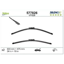 Scheibenwischer 24444466 Set vorne für Audi A3 8P7