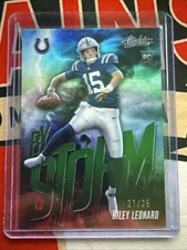 2025 Panini Absolute Riley Leonard By Storm RC #14 /25