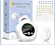 Bedwetting Enuresis Alarm Wireless for Boys and Girls, Compact Comfortable NEW