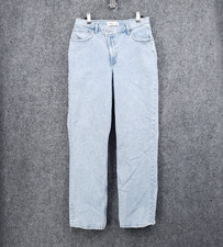 Abercrombie  Fitch Jeans Women 10 30 Blue 90s Straight Ultra Hi Rise Curve Love