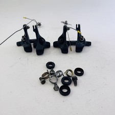 Vintage Shimano BR-M454 Cantilever Brake Set Front Rear Black MTB Dia-Compe A81