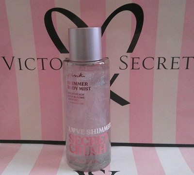 Victoria's Secret Pink Love Shimmer SECRET CRUSH Body Mist Splash 8.4 fl.oz