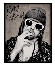 Kurt Cobain Lightweight Fleece Throw Blanket | 45 x 60 Inches