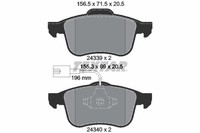 Textar Bremsbelagsatz Scheibenbremse Q+ 2433901 FüR Alfa 159 Spider Brera MPI